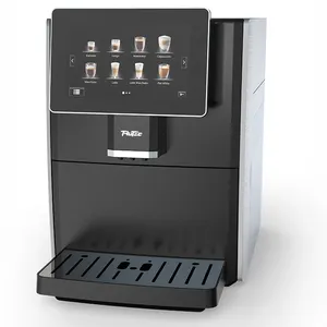 Super Automatic Espresso Coffee Machine With Smart Touch Screen For Brewing Coffee Drinks