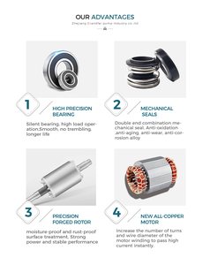 Pompe à <span class=keywords><strong>eau</strong></span> à jet haute pression Grandfar personnalisable OEM 600W 0.8HP en acier inoxydable avec réservoir de 19L et débit de <span class=keywords><strong>50L</strong></span>/min - Product Image 3