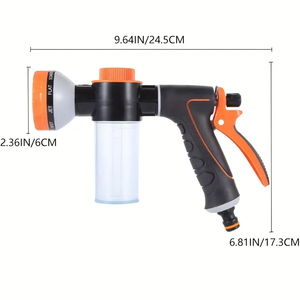 Buse de <span class=keywords><strong>tuyau</strong></span> d'<span class=keywords><strong>arrosage</strong></span> à motif multi-pulvérisation pour pistolet à mousse d'<span class=keywords><strong>arrosage</strong></span> de jardin - Product Image 2