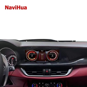NaviHua Android AutoRadio IPS Touch Screen Head Unit Car DVD Player Car Stereo Video Multimedia Player for Alfa Romeo Giulia - Product Image 1
