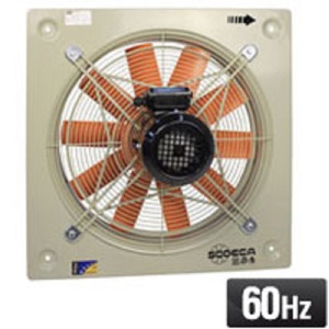 Ventilateur axial SODECA 24 pouces avec pales en alliage d'aluminium, 2900 tr/min, roulement à billes, blanc, pour ventilation d'étable électrique - Product Image 2