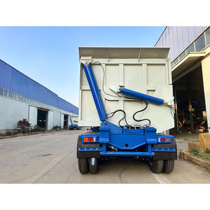 Remolque volquete semi lateral de camión trasero único de alta calidad - Product Image 5