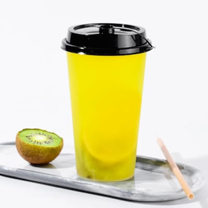Gobelets en plastique jetables personnalisés avec couvercle, 12/14/16/20/24 oz, en PP de qualité alimentaire, pour boissons chaudes ou froides, idéaux pour les fêtes et le café. - Product Image 5