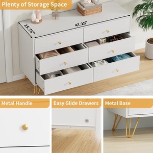 Modern Living Room <strong>Sideboard</strong> Chest of Drawers Organizer <strong>Narrow</strong> Home Corner Small Wooden Storage <strong>Cabinet</strong> With Gold Steel Leg - Product Image 5