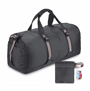 Sac de sport en nylon ultra léger, pliable, imperméable, avec compartiment à chaussures - Product Image 1