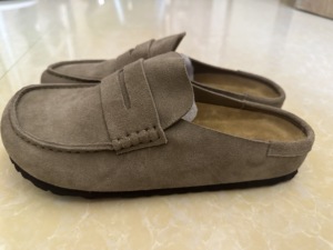 Birkenstocks รองเท้าแตะผู้หญิง, มิงค์บอสตันหนังแท้ฤดูใบไม้ร่วง - Product Image 6