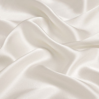 Tissu extensible en soie de mûrier 19 Momme 140cm de largeur Spandex pur soie véritable pour robes de mariée rideaux de vêtements de nuit pour filles