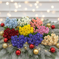 Grand bouquet de fleurs artificielles en soie, hortensia, 22 têtes, 4 fourches, 103 cm, fleurs décoratives faites à la main pour mariage et maison