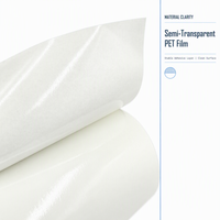Ruban PET semi-transparent double face pour l'assemblage d'électronique compacte