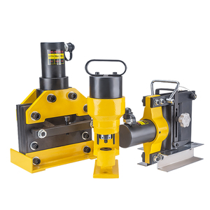 Máquina de procesamiento de barras de cobre Mingzhe, juego de herramientas de punzonado, doblado y corte de 150 kN para aluminio y cobre - Product Image 1