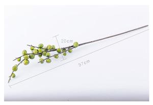 Simulation Fig Branche Protection De L'environnement Colle Douce Simple 5 Fourche Faux Plante Artisanat Décoration De La Maison-149 - Product Image 5
