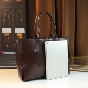 Simple Retro Style Woven Patchwork Mother <strong>Bag</strong> Bucket Type - Product Image 2