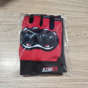 Guantes de medio dedo guantes de motociclismo al aire libre Protección deportiva fitness - Product Image 6