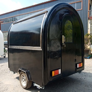 Remorquable Mobile Bar Café Crème Glacée Chariot Camper Van Personnalisé Nourriture Remorque Mini Taille Entièrement Équipée pour Le Service En Plein Air - Product Image 2