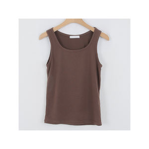 เสื้อแขนกุดทรงสี่เหลี่ยมยืดได้สำหรับใช้ในชีวิตประจำวันเสื้อผ้าฝ้ายระดับมืออาชีพจากโรงงาน - Product Image 5