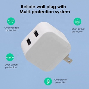 Chargeur Usb 5v, 2,4 a rapide, <span class=keywords><strong>prix</strong></span> d'usine, adaptateur de voyage universel - Product Image 2