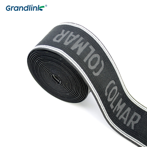 38mm 5cm quần áo phụ kiện Jacquard đàn hồi Dây thắt lưng ban nhạc <span class=keywords><strong>Webbing</strong></span> cho đồ lót <span class=keywords><strong>2</strong></span> inch Nylon vải Oeko - Product Image 3