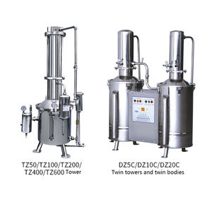 DZ5/DZ10/DZ20-Destilador de <span class=keywords><strong>agua</strong></span> de calefacción eléctrica de acero inoxidable, máquina automática de doble destilado para laboratorio - Product Image 6