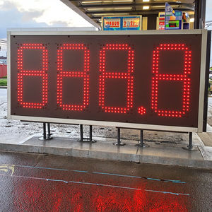 Insegna <span class=keywords><strong>LED</strong></span> ad Alta Luminosità per Prezzi Carburante, Cartello <span class=keywords><strong>LED</strong></span> Esterno per Prezzi Benzina, Miglior Prezzo Carburante - Product Image 4