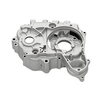 Boîtier de boîte de vitesses en aluminium moulé sur mesure, usinage secondaire CNC, boîtier de transmission en alliage, pièces moulées OEM avec usinage CNC