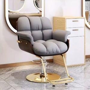 Chaise de barbier ergonomique de haute qualité, moderne et simple, avec pompe <span class=keywords><strong>hydraulique</strong></span>, durable, portable, pour salon de coiffure - Product Image 1