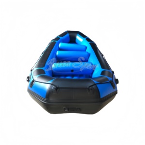 Bote Inflable Resistente <span class=keywords><strong>de</strong></span> 480 cm para Rescate en Ríos y Mares, Balsa para Rafting en Aguas Bravas con Capacidad para 11 Pasajeros - Product Image 6