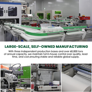 Emballage de mouchoirs en papier 4 plis suspendus en vrac personnalisés Usine de mouchoirs en pâte de bois vierge-Fourni - Product Image 5