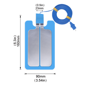 لوحة تأريض محايدة للمرضى من نوع ESU مع خاصية التعقيم بالأوزون للاستخدام الطبي للأطفال - Product Image 4