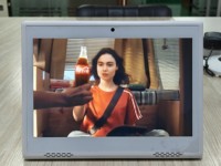 Écran d'affichage numérique de table VETO 13,5 pouces, menu numérique Android, signalisation publicitaire avec USB RJ45 pour la restauration rapide, les cafés et la vente au détail