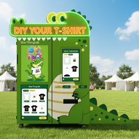 Machine de vente automatique UV personnalisée pour t-shirts et coques de téléphone portable, imprimante DIY pour entreprises