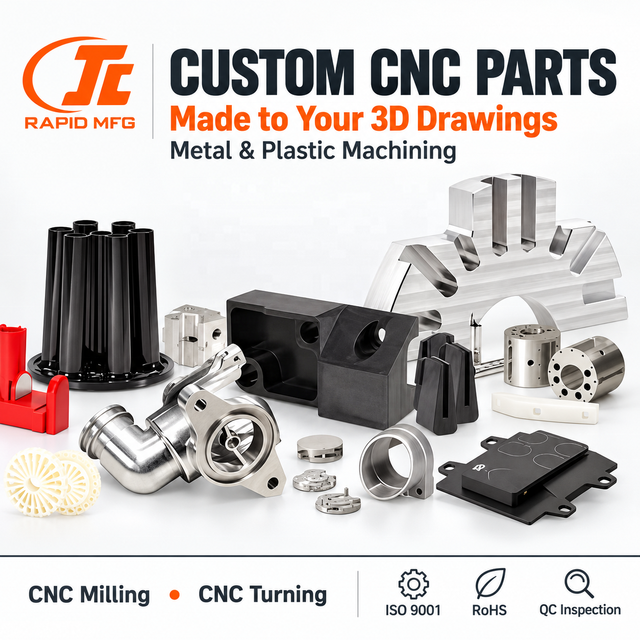 Rapid Prototype Service for Metal Parts Plastic CNC Machining Vacuum Casting 3D Printing Stainless Steel Material Wire EDM