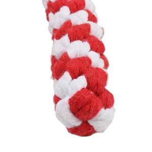 Juguetes para masticar para perros con forma de bastón navideño, cuerda de algodón, juguete duradero para mascotas, regalo navideño - Product Image 5