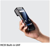Lector RFID Portátil Chainway MC51 IP67, Escáner de Código de Barras 2D, Android 14, PDA, Computadora Móvil 5G, Teléfono Inteligente Resistente, Colector de Datos