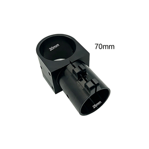 RJXHOBBY Connecteur Réducteur en T en Alliage d'Aluminium 25mm à 30mm, Adaptateur Réducteur Croisé et Vertical 3 Voies Rouge - Product Image 3