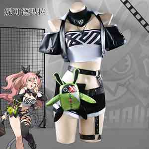 5 Estilos de Disfraces de Anime para Cosplay, Ropa de Zenless Zone Zero para Mujer, Belle Wise, Nicole Demara, Corin Wickes, Accesorios para Fiestas de Halloween - Product Image 3