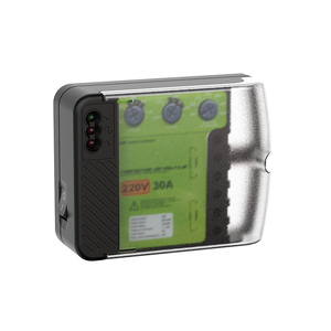Protector de Voltaje Ajustable de <span class=keywords><strong>Triple</strong></span> Perilla de Alta Resistencia 20A 220V con Retardo de 3-5 Minutos, Rango Amplio Ajustable UV OV, Personalizado OEM - Product Image 1