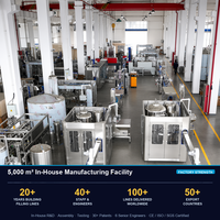 Usine d'agglomération d'eau clé en main 4000-6000 BPH, nouvelle installation avec équipement complet inclus