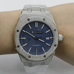 Montre automatique au design nouveau, cadran personnalisé, mouvement mécanique NH35, logo SEILOCE, montre mécanique lumineuse pour hommes - Product Image 2