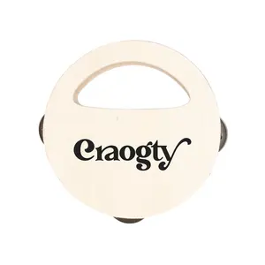 Tambourin en bois, merchandising durable - Product Image 2