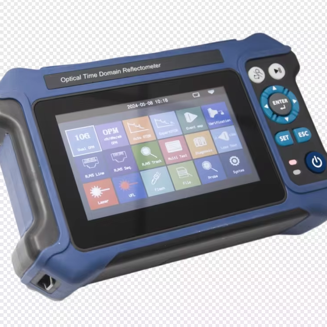China Supply 16 in 1 Mini OTDR Optical Time-Domain Reflectometer with OPM VFL and Light Source for Fiber Testing