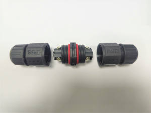 התקנה בקלות m20 2pin חוט 3pin על מחבר ip68 ישר עמיד למים באמצעות תיבת צומת מחבר jointer - Product Image 2