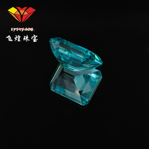 Gioielli Feihuang: Tormalina Coltivata Paraba 810mm, Taglio Ottagonale Rettangolare Lucidato, <span class=keywords><strong>Pietra</strong></span> Sciolta di Grado Premium; Vendita Diretta - Product Image 2