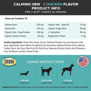 Suplementos para el cuidado de la salud de mascotas de Etiqueta Privada, masticables suaves calmantes para ayudar a reducir la <span class=keywords><strong>ansiedad</strong></span> por separación - Product Image 4