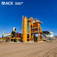 Planta Móvil de Asfalto para Clima Frío ACE MAP160, 160t/h, Bomba de Mezcla por Lotes de Alta Capacidad, Certificación CE ISO, Rusia, Kazajstán, Asia Central