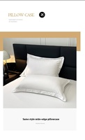 Ensemble de literie d'hôtel 100% coton, housse de couette de luxe, draps simples, hôtels 5 étoiles, vente en gros