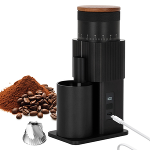 Nuevo Molinillo de Café Manual Portátil USB Tipo C de 1 kg, con Muela Cónica de Aleación de Aluminio 420 y Acero Inoxidable, 60 RPM, para Hotel - Product Image 1