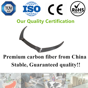 Lèvre avant en fibre de carbone de style <span class=keywords><strong>R8</strong></span> 3-PC pour <span class=keywords><strong>Audi</strong></span> <span class=keywords><strong>R8</strong></span> V10 <span class=keywords><strong>Plus</strong></span> 2017 - 2019 Kit de carrosserie - Product Image 2