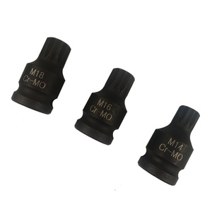 ชุดประแจบล็อกลม DIY ขนาด 1/2 นิ้ว M14 M16 M18 Cr-Mo เมตริก สำหรับซ่อมรถยนต์ 6 ชิ้น - Product Image 3