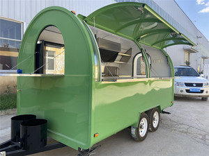 2024 Best Selling Outdoor Concession <strong>Food</strong> Trailer Mobile <strong>Fast</strong> <strong>Food</strong> Trailer Hotdog Cart Trailer Mobile bar - Product Image 2