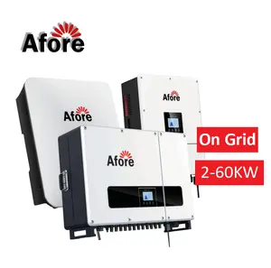 Afore High Power 10 Kw 20Kw 25Kw 30Kw 60Kw 3 Fase Solar Op Grid Tie Inverter Voor Farm Solar Systeem gebruik